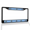 Metal Insert License Plate Frame American Saddlebred Weatherproof Car Accessories Black 2 Holes Solid 