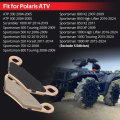 Front Rear Sintered Brake Pads Compatible With Polaris Sportsman 1000 X2 Touring High Lifter 850 800 700 550 500 Atp 330