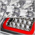 Auto Dynasty 3d Red Led Bar Rear Tail Lights Brake Lamps Compatible With Dodge Ram 1500 2500 3500 02-06 Driver And Passenger