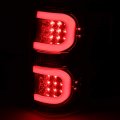 Compatible With 09-14 Ford F150 3d Led Bar Tail Light Dual-row 3rd Third Brake Cargo Lamp Chrome Red