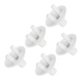 5pcs Air Conditioner Drain Hose Connector Elbow Fitting With Rubber Rings For Mini-split Units And Window Ac Unit 25mm White 