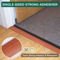 Uxcell Floor Edging Trim Strip Self Adhesive Carpet To Tile Transition For Laminate Doorway Edge Height Less Than 5mm 0 2