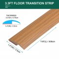 Uxcell Floor Edging Trim Strip Self Adhesive Carpet To Tile Transition For Laminate Doorway Edge Height Less Than 5mm 0 2