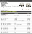 Rear Brake Caliper Set Of 2 Compatible With 2004-2011 Ford F-150 Models Disc Brakes