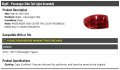 Right Passenger Side Outer Tail Light Assembly Body Mounted Compatible With 2012-2017 Volkswagen Tiguan From 9 6 2011