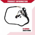Hihaha Headlight Speedomotor Gauges Wiring Harness For Suzuki Gsxr 600 2006-2007 Inner Durable Rubber 1 Set Black
