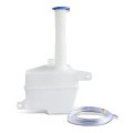 Auto Dynasty Hy1288113 Factory Style Car Windshield Washer Reservoir Tank Cap Fluid Pump For Sonata 99-04 White 