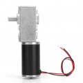 Motor High Torsion Speed Reduce Electric Gearbox Reversible Worm Gear 8mm Shaft Powersports Battery Chargers 100rpm