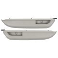 1 Pair Front Door Armrest Replacement For 1990 1994 Chevrolet Gmc Truck 15691229 15691230 Light Gray Interior Trim C K Series 