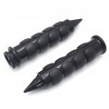Httmt- Black Universal Spike 1 Handlebar Grip Compatible With Most Motorcycles Bikes Handlebars H-d Kawasak Hond Yamah