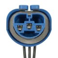 Electrical Connector For Ford Ranger 1990 2010 Plastic Round With Metal Blade Terminals Push On Attachment Alx Pau Si Hp3940