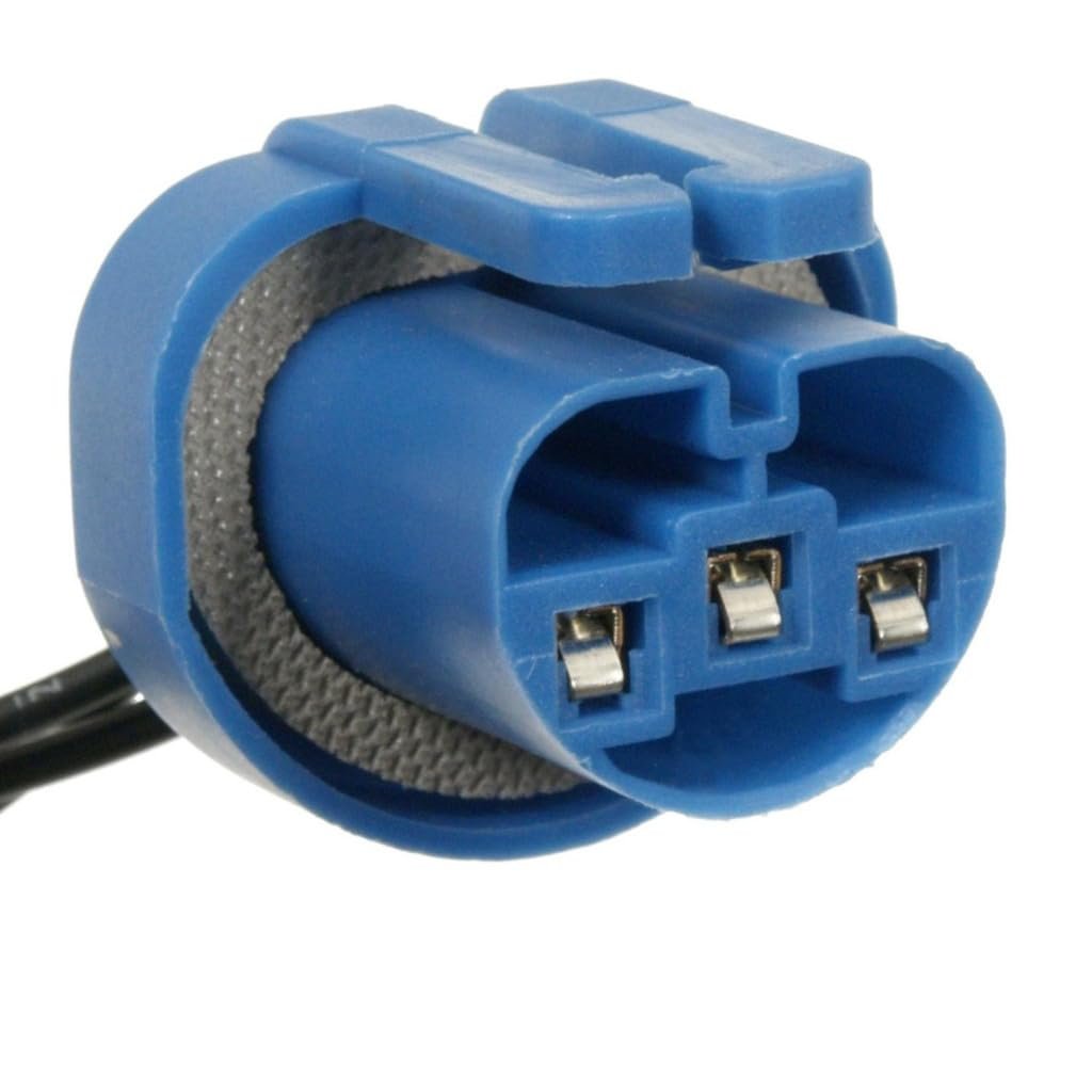 Electrical Connector For Ford Ranger 1990 2010 Plastic Round With Metal Blade Terminals Push On Attachment Alx Pau Si Hp3940