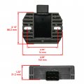 Caltric Regulator Rectifier Compatible With Honda 31600-hn0-671