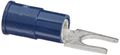 Vinyl Insulated Spade Terminal With Block 16-14 Wire Size 10 Stud 303 Width 0 768 Length 