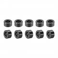 Uxcell 10 Pcs Round Aluminum Standoff Column Spacer 3 1x6x3mm Idxodxh Black For Drone Fpv Quadcopter Racing Rc Multirotors