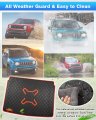 Cartist Cargo Liner Compatible With 2015-2023 Jeep Renegade Trunk Mat Car Rear Boot Black-red