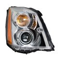 1pc Replacement For Dts 2008-2011 Right Side Headlight Hid Headlamp Assembly Chrome Housing 20861481 