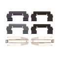 Disc Brake Hardware Set For Chevy Corvette 1997 2004 Front Position Alx Pau Df 340 47024 Cla1 Standard Style Black Plastic 