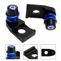 Topteng Motorcycle Grom Swing Arm Spools With Cnc Chain Adjuster Block Fits For Yamaha Tenere 700 Xtz700 2019-2021