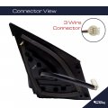 Spieg To1320309 Driver Side Mirror Replacement For Toyota Rav4 2013-2015 Power Adjusted Non Heated Textured Black 3pin Lh