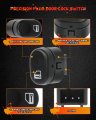 Door Lock Switch For Chevrolet Malibu 2004 2008 Front Left Right Oe 22626535 15777133 90 131 Black Plastic Easy Installation