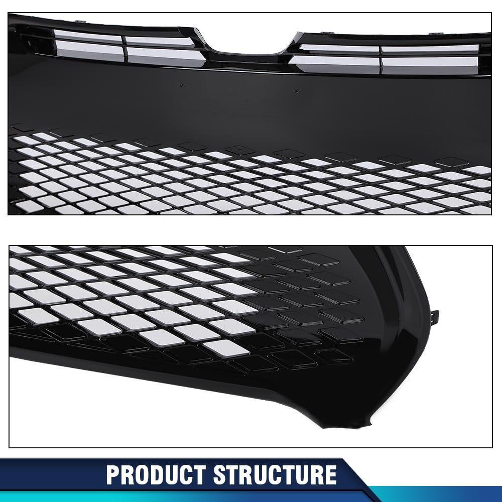 Front Bumper Lower Grille Grill For Toyota Corolla Se Xse 2017-2019 Replacement 5311202740 A To1036178