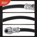 A-premium Brake Hydraulic Hoses Compatible With Select Mercedes-benz Models Cls400 2015-2017 Cls550 2012-2018 E250 2014-2016