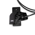 Hood Release Cable For Cadillac Dts 1998 2011 Black Plastic And Metal With Handle Replacement 15242999