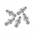 Uxcell 24 Pcs Shelf Bracket Peg 5x16mm Nickel Plated Holder Support Pins For Furniture Shelves