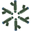 6pcs Automotive Engine Fuel Injectors Compatible For 2002-2008 Jaguar X-type 85212234 162069