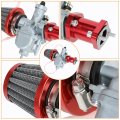 Performance Vm22 26mm Carburetor Kit For Predator 212cc 196cc Clone Engine With 38mm Air Filter Intake Manifold Stage 1 Red 