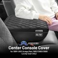 Center Console Cover For 1994 2001 Dodge Ram 1500 2500 3500 Leather Jump Seat Armrest Protector Anti Scratch Middle Pad 19 In X