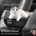 Center Console Cover For 1994 2001 Dodge Ram 1500 2500 3500 Leather Jump Seat Armrest Protector Anti Scratch Middle Pad 19 In X