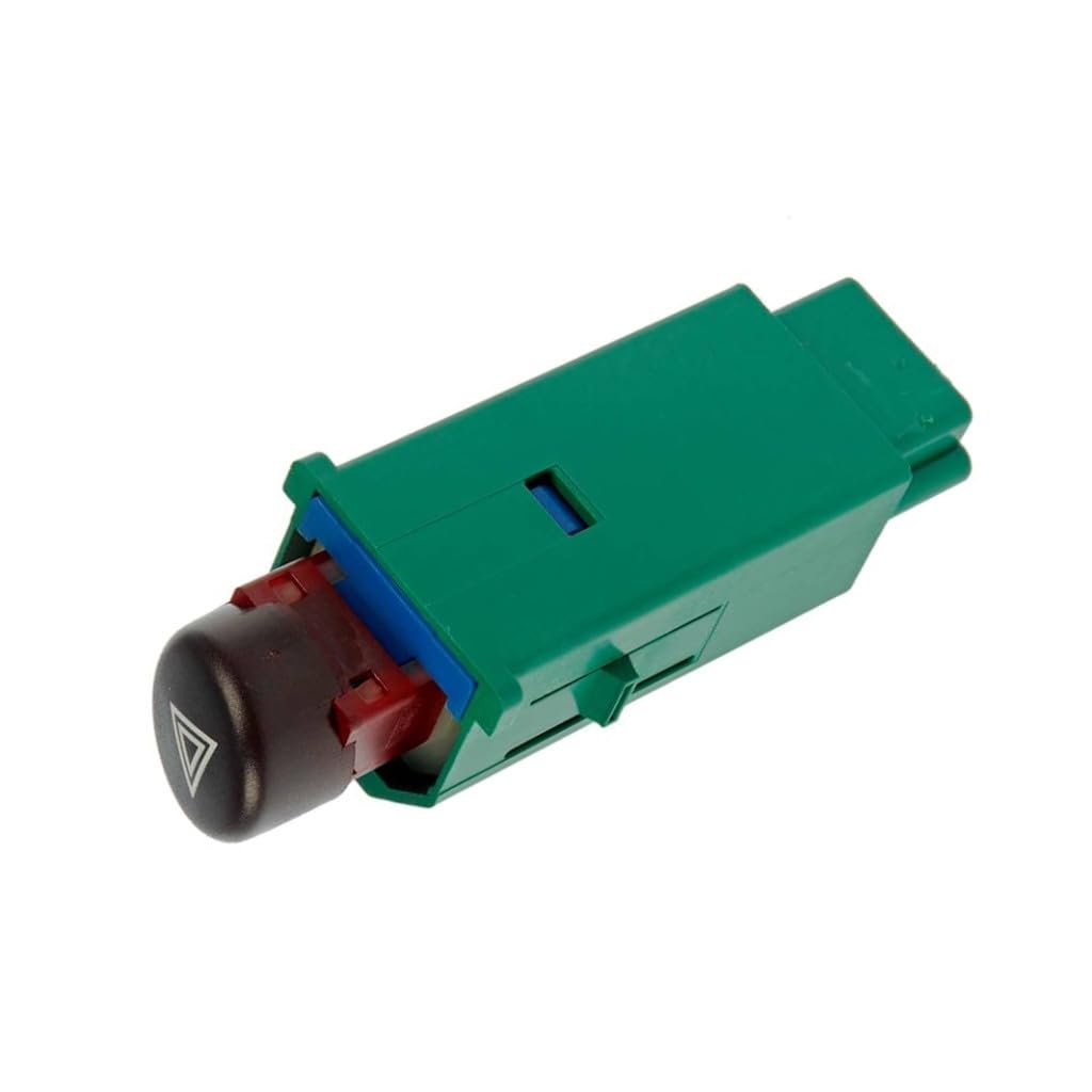 Hazard Warning Switch For Oldsmobile Achieva 1997 1998 Black Plastic 12 Volts Illuminated Replacement 10359040 22642606