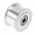 Aexit Aluminum 3 Electrical Equipment M 20t 3mm Bore Toothless Timing Idler Belt Pulley Flange Synchronous Wheel For 10mm