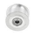 Aexit Aluminum 3 Electrical Equipment M 20t 3mm Bore Toothless Timing Idler Belt Pulley Flange Synchronous Wheel For 10mm