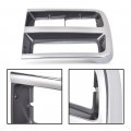 G-plus Front Headlight Headlamp Bezel Trim Chrome Surround Pair Compatible With Chevy G10 G20 Submodel Beauville Van Sportvan