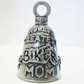 Guardian Worlds Greatest Biker Mom Motorcycle Luck Gremlin Riding Bell Or Key Ring 