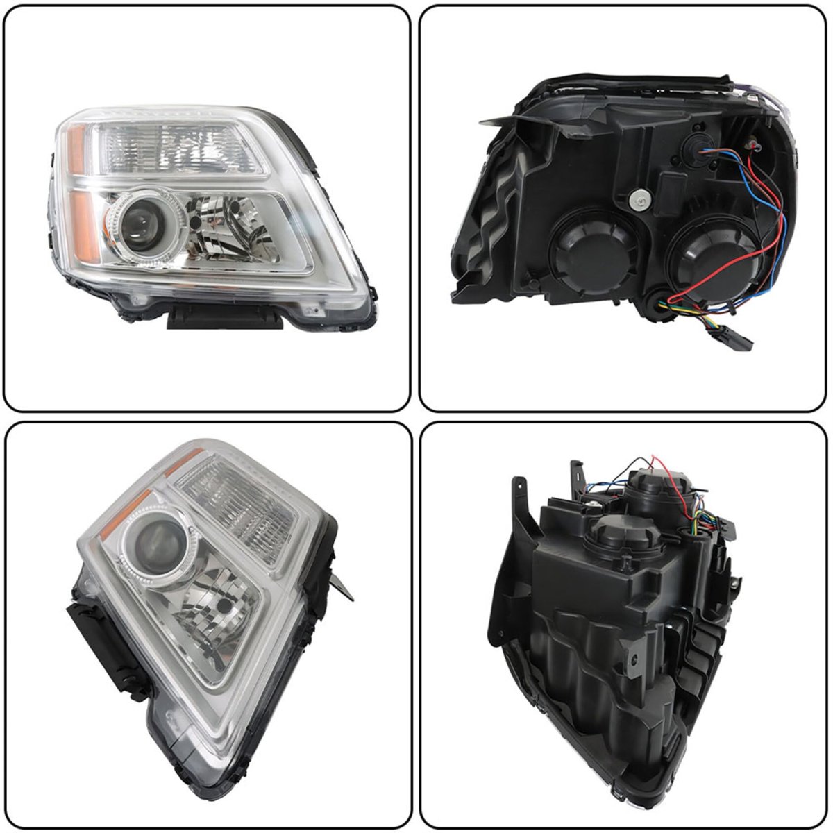 Gm2503435 Headlight Assembly Rh Replacement For 2016-2017 Terrain Right Side Headlamp