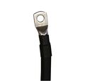 2 0 Awg Gauge Single Black 18 Inches W 3 8 Lugs Pure Copper Powerflex Battery Inverter Cables For Solar Rv Auto Marine Car Boat 