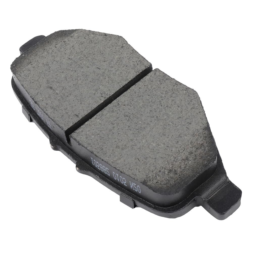 Rear D1612 Ceramic Disc Brake Pad Set With Hardware For Ford Explorer Flex Taurus And Lincoln Mks Mkt 2013 To 2019 4 Pieces