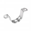 Uxcell U Shaped Conduit Clamp Saddle Strap Tube Pipe Clip Stainless Steel M40 5pcs