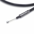 Httmt- Black Vinyl Coated 2 Clutch Cable Compatible With 09-22 Sportster Iron Xl883n 11-18 Superlow Xl883l