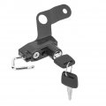 Fydun Motorcycle Helmet Lock Mount Hook Aluminum Alloy Anti Theft Modification Kit For Suzuki Gsx1300r Hayabusa 2008 Up Black