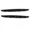 Waltyotur 2pack Chrome Left Right Front Hood Cover Trim Above Grille Replacement For E90 E91 3-series 325i 328i 330i 335i