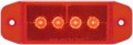Optronics Mcl76rbp Led Marker Clearance Light Red 