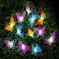 20 Led Butterfly String Lights With Remote Usb Waterproof Twinkle Fairy 8 Modes For Outdoor Garden Indoor Bedroom Patio And 