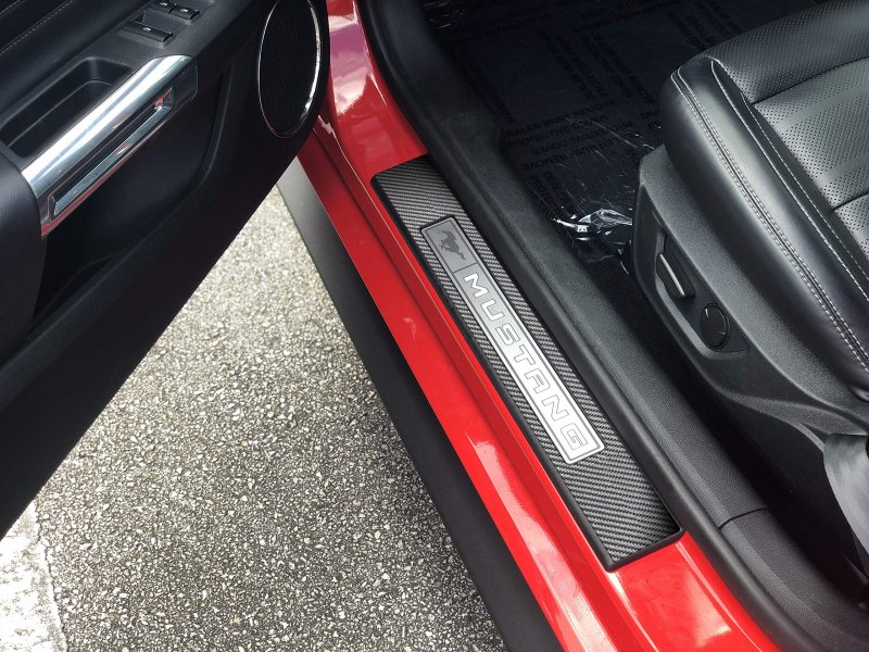 Tufskinz Door Sill Surround For 2015-2023 Mustang
