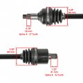 Caltric Rear Left Right Complete Cv Joint Axle Compatible With Arctic Cat 1502-914