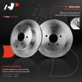 A-premium Rear Disc Brake Rotors And Ceramic Pads Kit Wheel Bearing Hub Assembly Compatible With Infiniti Qx60 2014-2019 Nissan